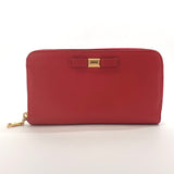MIUMIU purse leather Red Women Used