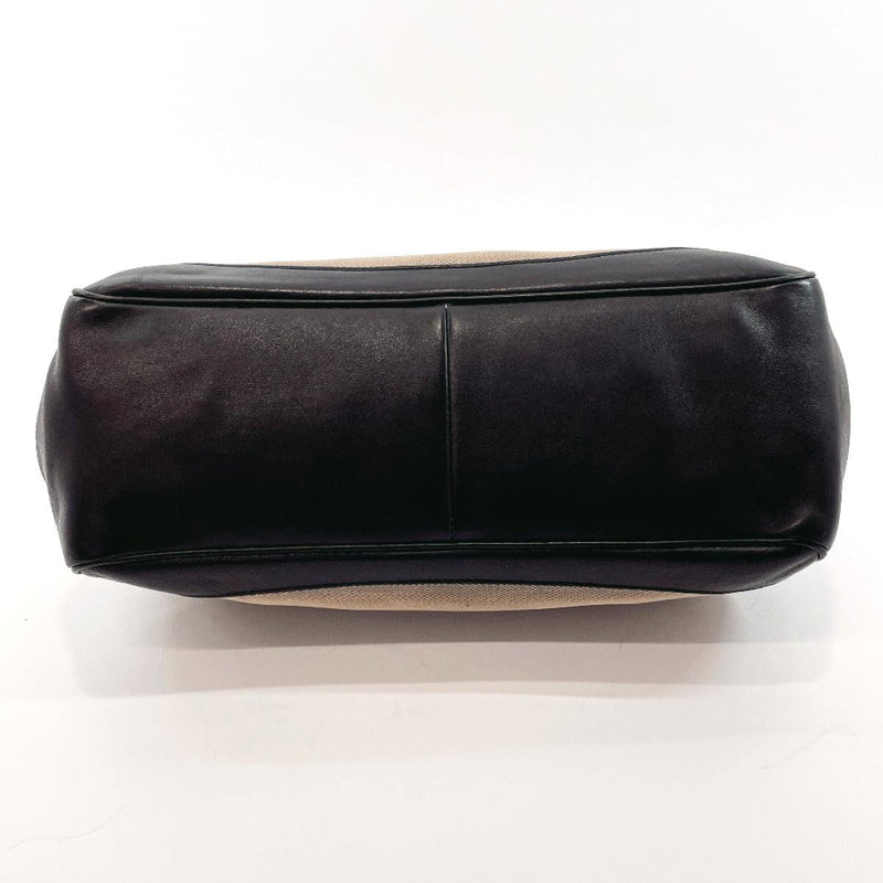 GUCCI Handbag 92726 canvas/leather Black Black Women Used - JP-BRANDS.com