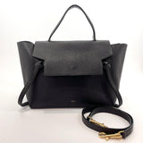 CELINE Handbag 176103 ACE 18DT Belt bag leather Black Women Used - JP-BRANDS.com