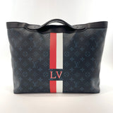 LOUIS VUITTON Tote Bag M41701 Ultra light Monogram canvas Navy Navy mens Used