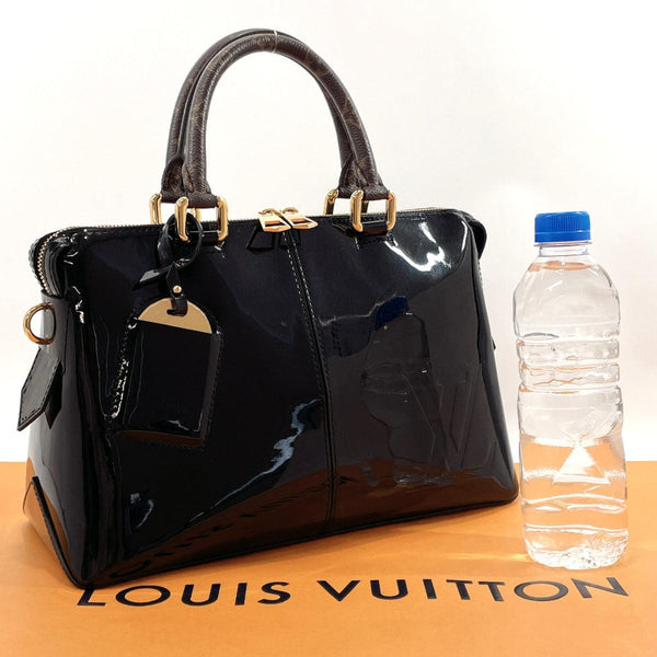 LOUIS VUITTON Handbag M54626 Tote Miroir Patent leather Black Women Used - JP-BRANDS.com