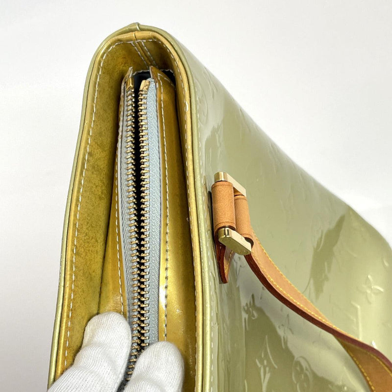 LOUIS VUITTON Handbag M91309 Bedford Monogram Vernis green Women Used –