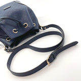 GUCCI Shoulder Bag 354229 Diamante leather Navy Women Used - JP-BRANDS.com