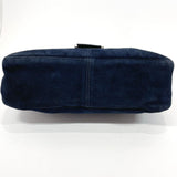 FENDI Shoulder Bag one belt Mamma bucket Suede/leather Navy Women Used - JP-BRANDS.com