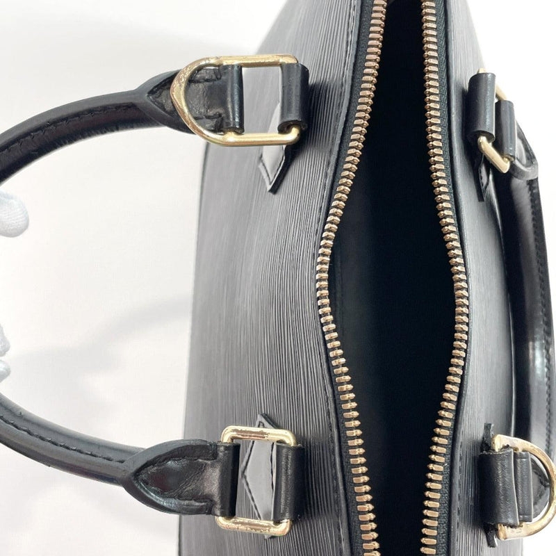 Louis Vuitton, Bags, Louis Vuitton Alma Epi Black Leather Purse