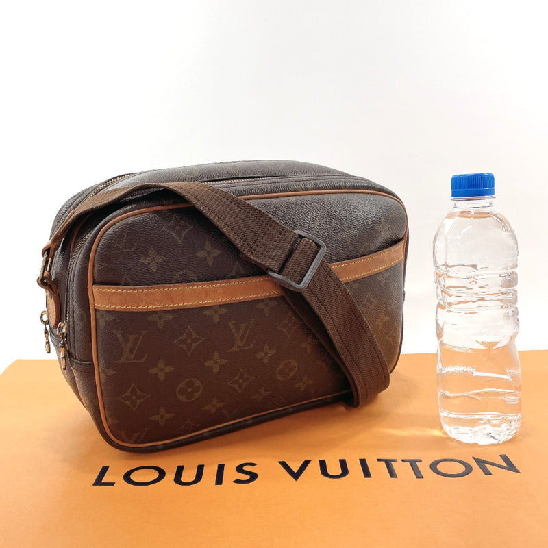 LOUIS VUITTON Shoulder Bag M45254 Reporter PM Monogram canvas Brown mens Used
