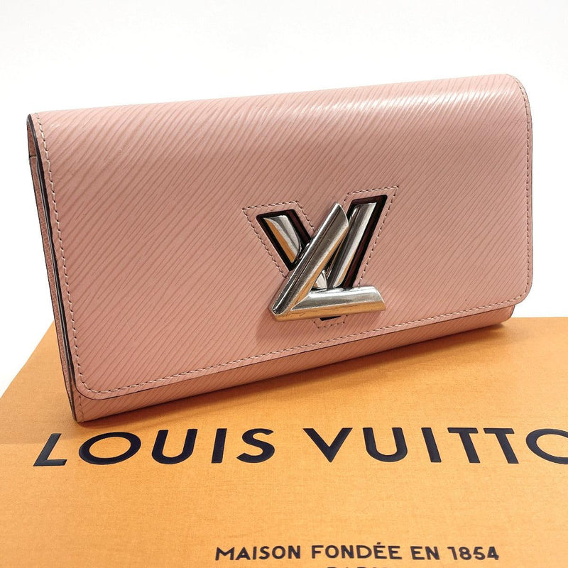 Louis Vuitton Rose EPI Leather Twist Wallet