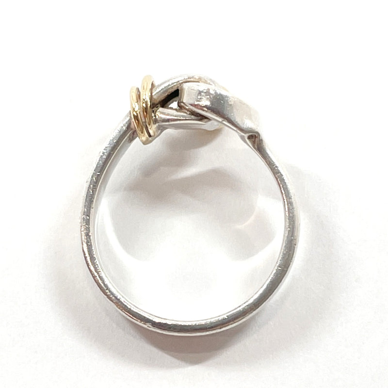 TIFFANY&Co. Ring Silver925/K18 Gold #8(JP Size) Silver 750 Women Used