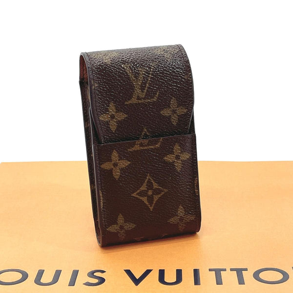 LOUIS VUITTON Other accessories M68692 iPhone case X/Xs Monogram macacer  Brown unisex Used