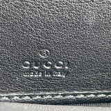 GUCCI purse 308012 Zip Around Sima leather Black Women Used - JP-BRANDS.com
