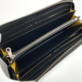 GOYARD purse Matignon zip Round zip leather/PVC Black mens Used - JP-BRANDS.com