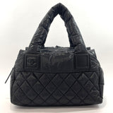 CHANEL Handbag A48619 Cococoon Nylon Black Women Used - JP-BRANDS.com