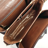 CELINE Shoulder Bag Carriage hardware canvas/leather beige beige Women Used