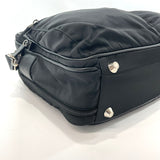PRADA Business bag VS0345 Nylon Black mens Used