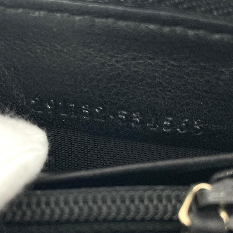 GUCCI purse 291132 Interlocking leather Black unisex Used - JP-BRANDS.com
