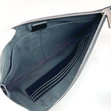 FENDI Clutch bag 7N0110 Flat slim clutch Zucca PVC/leather Brown Brown mens Used