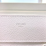 CELINE Tote Bag 167793AQL.01CK Luggage micro leather white Women Used