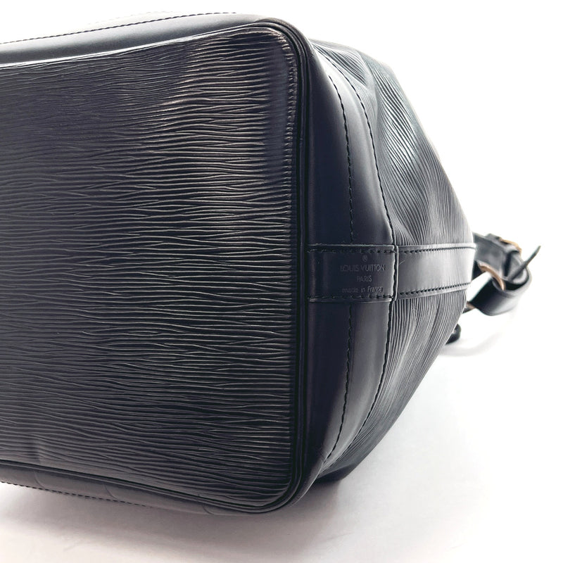 LOUIS VUITTON Shoulder Bag M44002 Noe Epi Leather Black Women Used