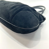 Salvatore Ferragamo Handbag AB-21 5370 Marissa Gancini Suede/leather Black Women Used