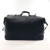 JIL SANDER Boston bag leather Black Black unisex Used