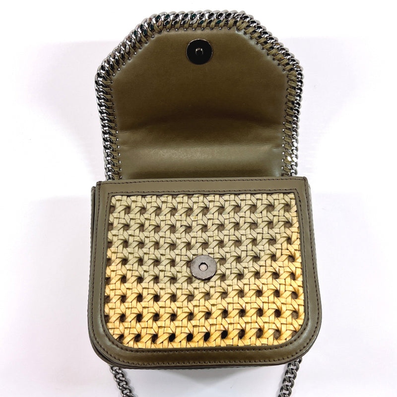 Stella McCartney Shoulder Bag 469027 Falabella Box ChainShoulder hemp/leather beige beige Women Used