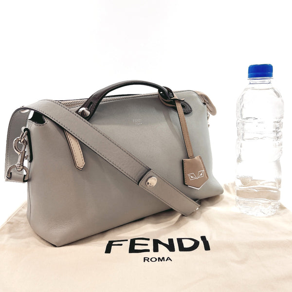FENDI Handbag 8BL124 By the way 2WAY leather blue blue Women Used