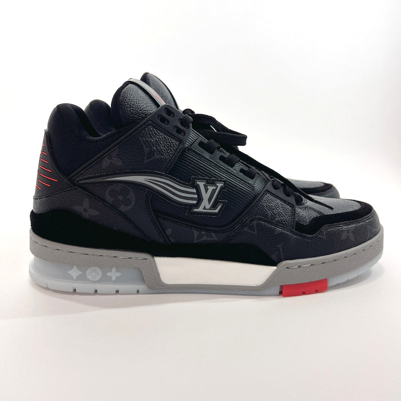 Louis Vuitton LV Trainer Line Sneakers, Black, 11