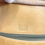 LOEWE Boston bag Amazona 40 leather Camel Women Used