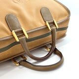 LOEWE Boston bag Amazona 40 leather Camel Women Used