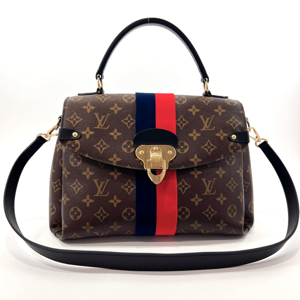 Louis Vuitton Lv Ghw Georges Mm 2way Shoulder Bag Monogram Brown