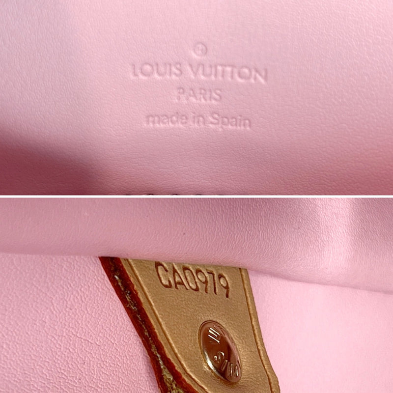 LOUIS VUITTON Tote Bag M91054 Houston Monogram Vernis beige beige Women Used