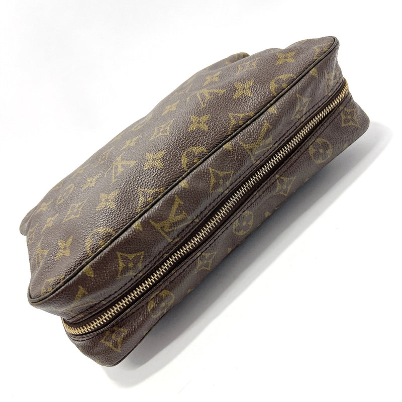 LOUIS VUITTON Pouch M47522 To Cracking to 28 Monogram canvas Brown unisex Used
