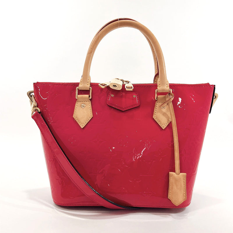 LOUIS VUITTON Handbag M90166 Montepero PM Monogram Vernis pink
