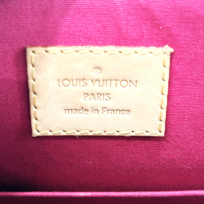 LOUIS VUITTON Handbag M90166 Montepero PM Monogram Vernis pink pink Women Used