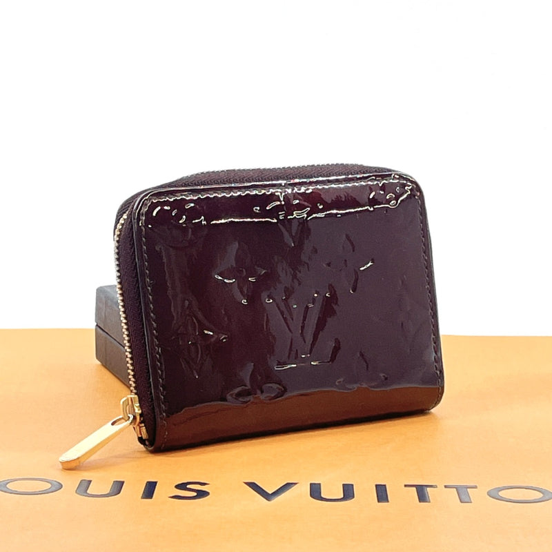 LOUIS VUITTON coin purse M93607 zip around purse Monogram Vernis