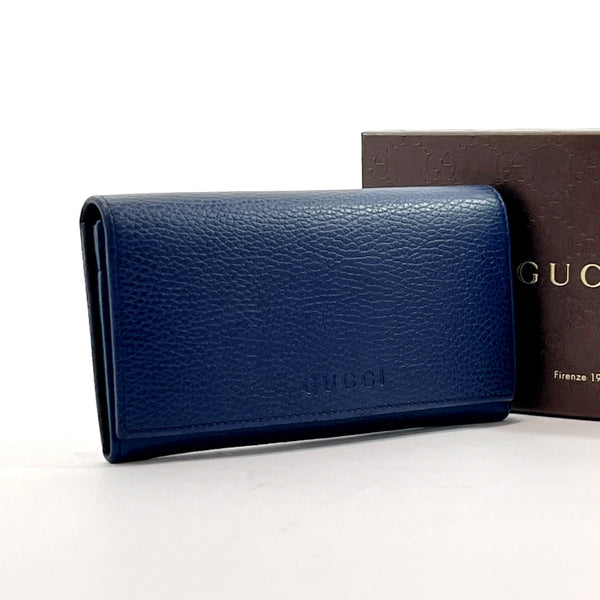 GUCCI purse 346058 leather Navy mens Used