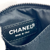 CHANEL Pouch New travel line Nylon Black Women Used