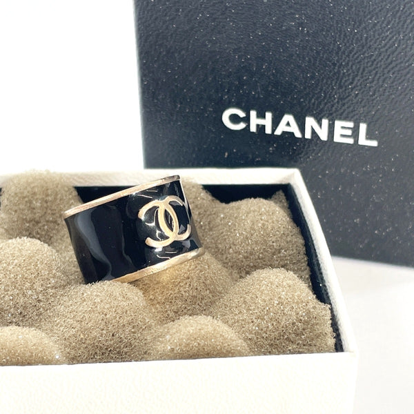 CHANEL Ring metal #14(JP Size) gold gold 02 P Women Used