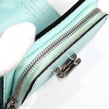 LOUIS VUITTON Tri-fold wallet M69158 Portefeiulle twist compact Epi Leather blue blue Women Used