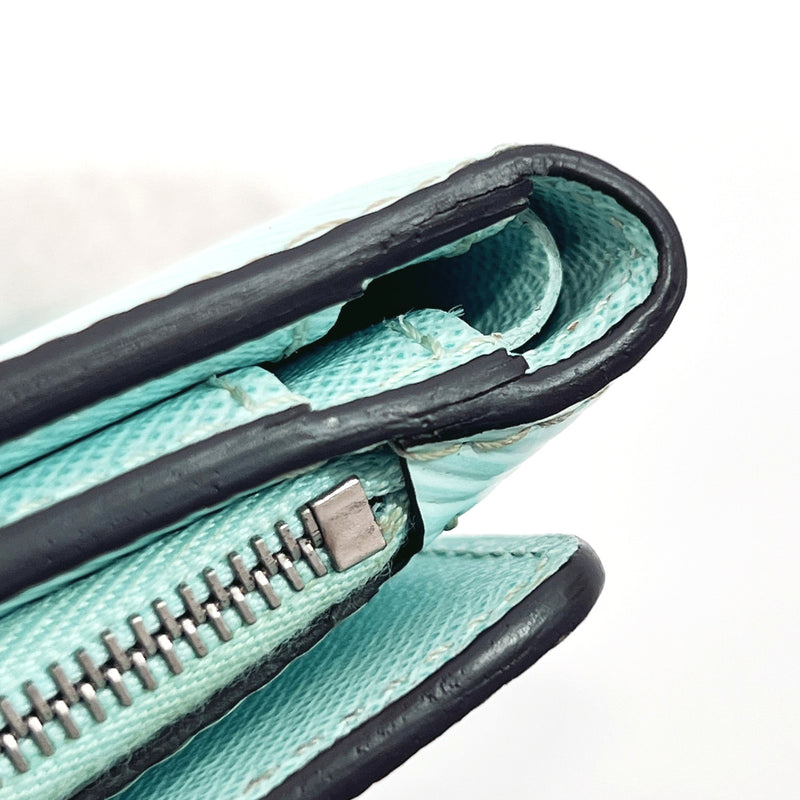 Louis Vuitton, Bags, Louis Vuitton Turquoise Twist Compact Wallet In Epi  Leather