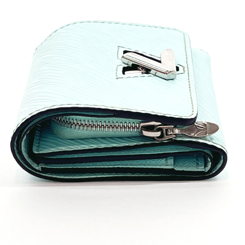 BLUE Louis Vuitton Epi Leather Wallet - Small Compact Wallet
