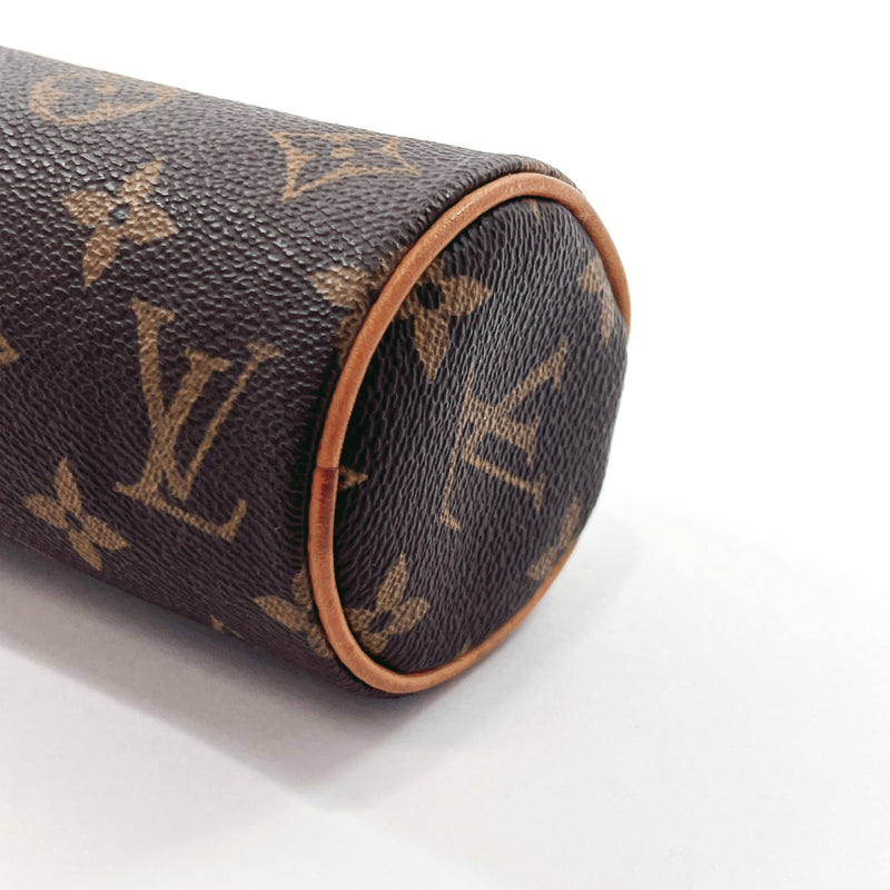 Louis Vuitton Trousse Ronde Pencil Case Monogram Canvas Brown 7134767