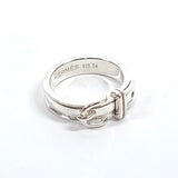 HERMES Ring Belt motif Silver925 #13(JP Size) Silver Women Used