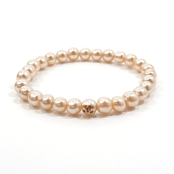 CHANEL bracelet A18909X01141 Fake pearl white 02 P Women Used