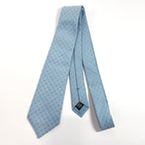 CHANEL tie COCO Mark silk blue blue mens Used