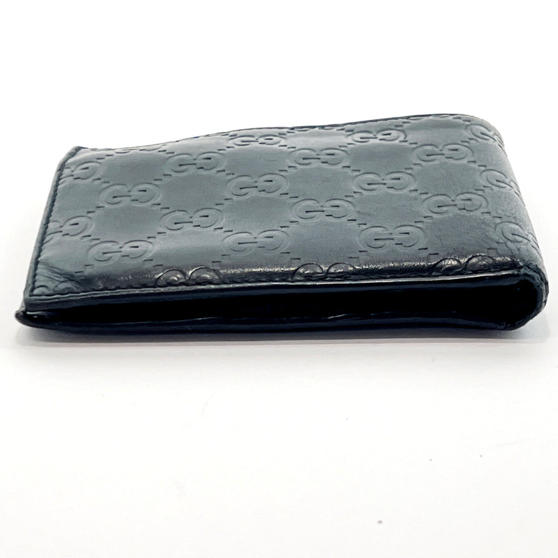GUCCI wallet 146226  Sima leather Black mens Used
