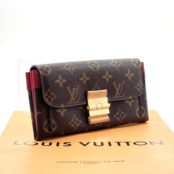 LOUIS VUITTON purse M60459 Portefeiulle Elysee Monogram canvas Brown Brown Women Used