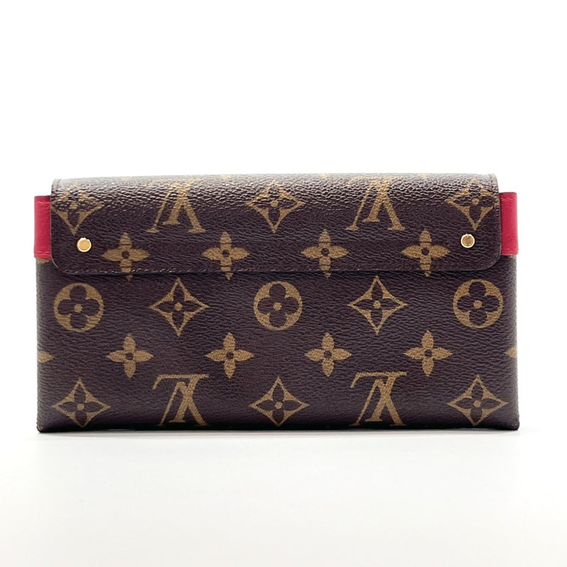 LOUIS VUITTON purse M60459 Portefeiulle Elysee Monogram canvas Brown Brown  Women Used