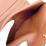 LOUIS VUITTON purse M61217 Portefeiulle International Tri-fold wallet Monogram canvas Brown unisex Used