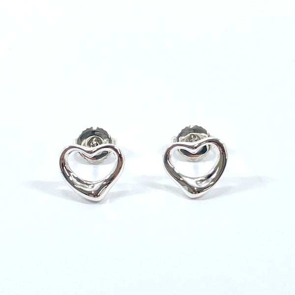 TIFFANY&Co. earring Open heart Silver925 Silver Women Used